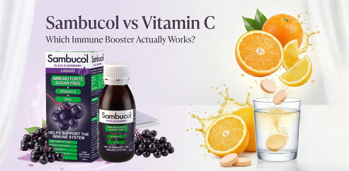 Sambucol vs Vitamin C: Which Immune Booster Actually  Works?