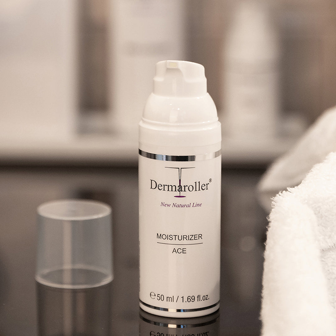 Dermaroller New Natural Line Moisturizer Ace 50ml - Smoothens Skin