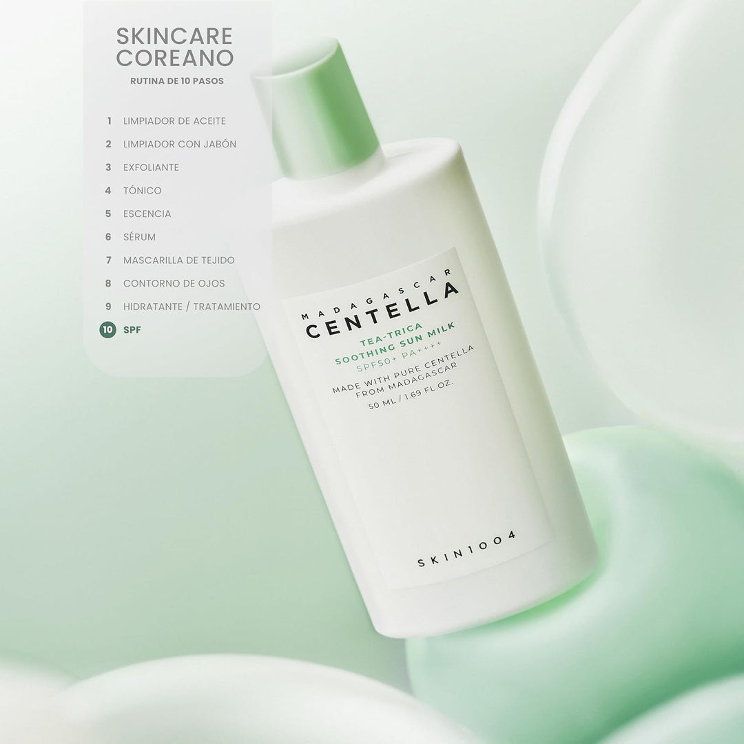 SKIN1004-Madagascar Centella Tea-Trica Soothing Sun Milk 50ml