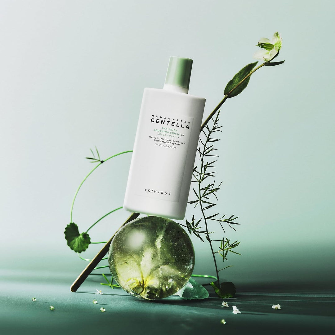 SKIN1004-Madagascar Centella Tea-Trica Soothing Sun Milk 50ml