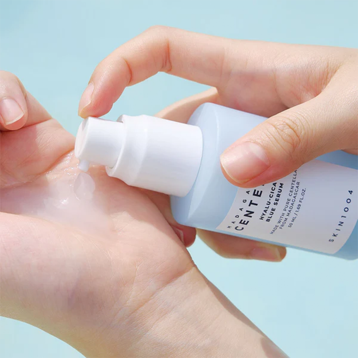 SKIN1004 Hyalu-Cica Blue Serum 50ml - Moisturizing