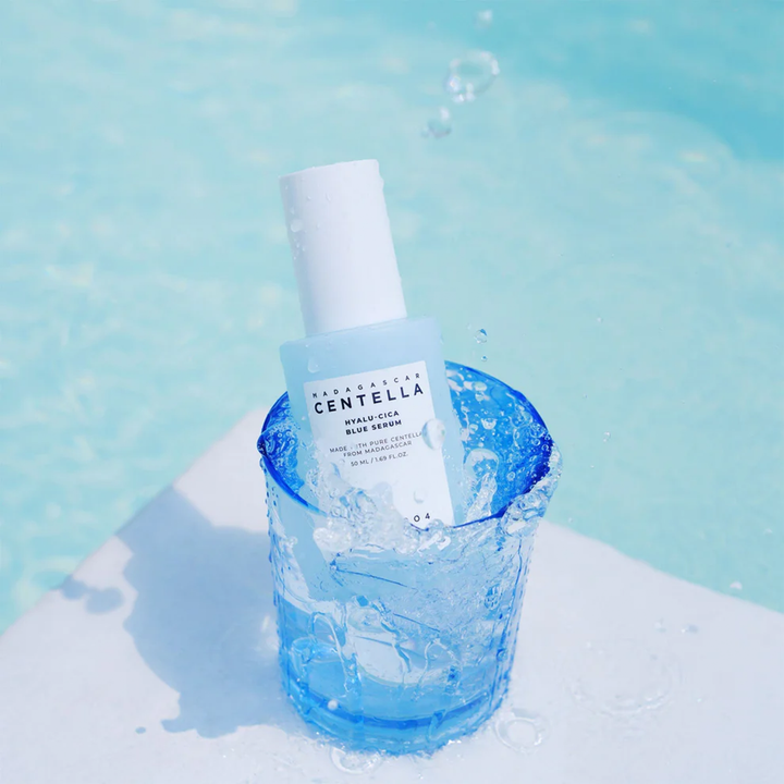 SKIN1004 Hyalu-Cica Blue Serum 50ml - All-in-one Lightweight Serum