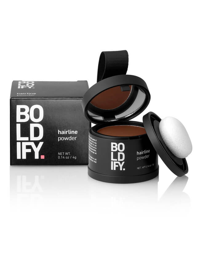 Boldify Hairline Powder 4g - Medium Brown