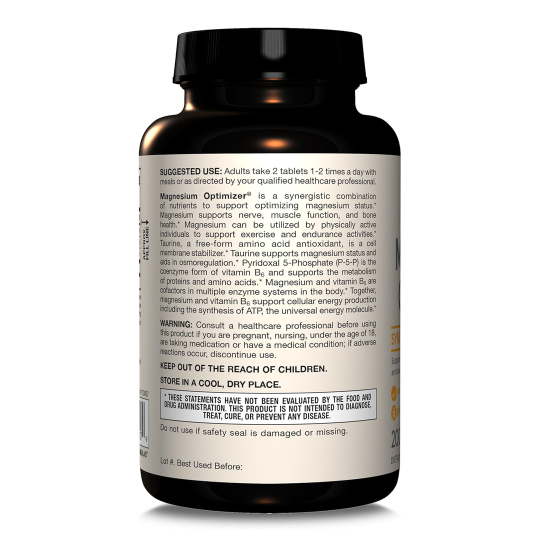 Jarrow Formulas Magnesium Optimizer 200 Tablets - Suggested Use