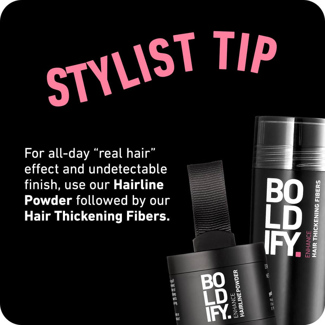 Boldify Hair Thickening Fibers 12g - Stylist Tip