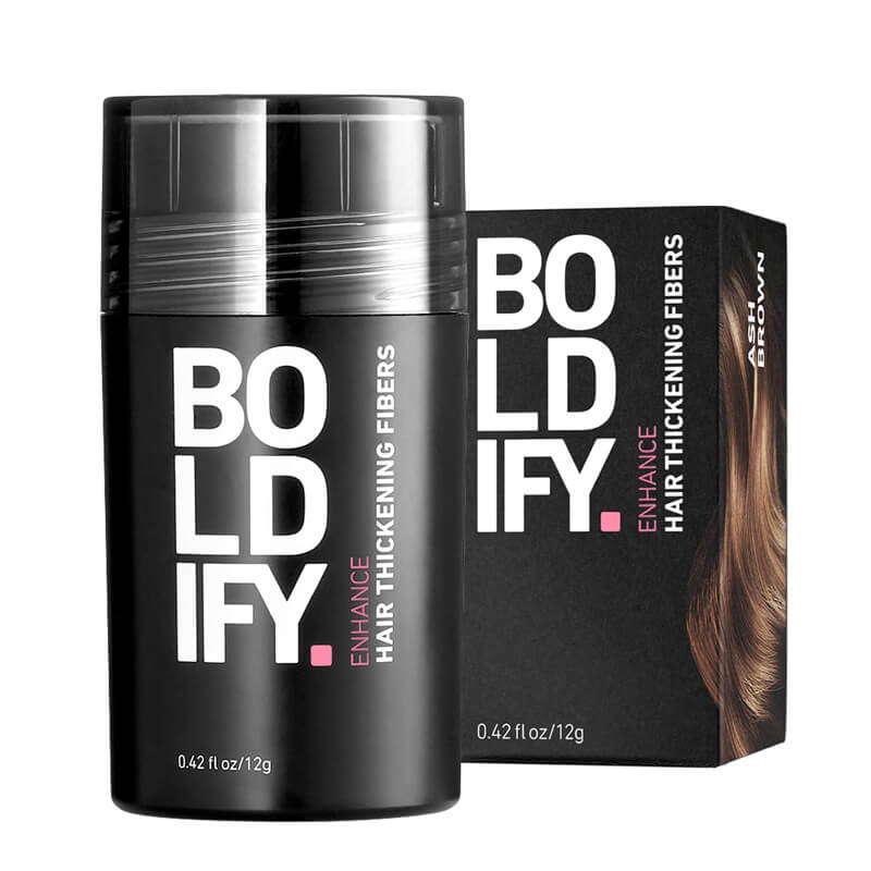 Boldify Hair Thickening Fibers 12g - Ash Brown