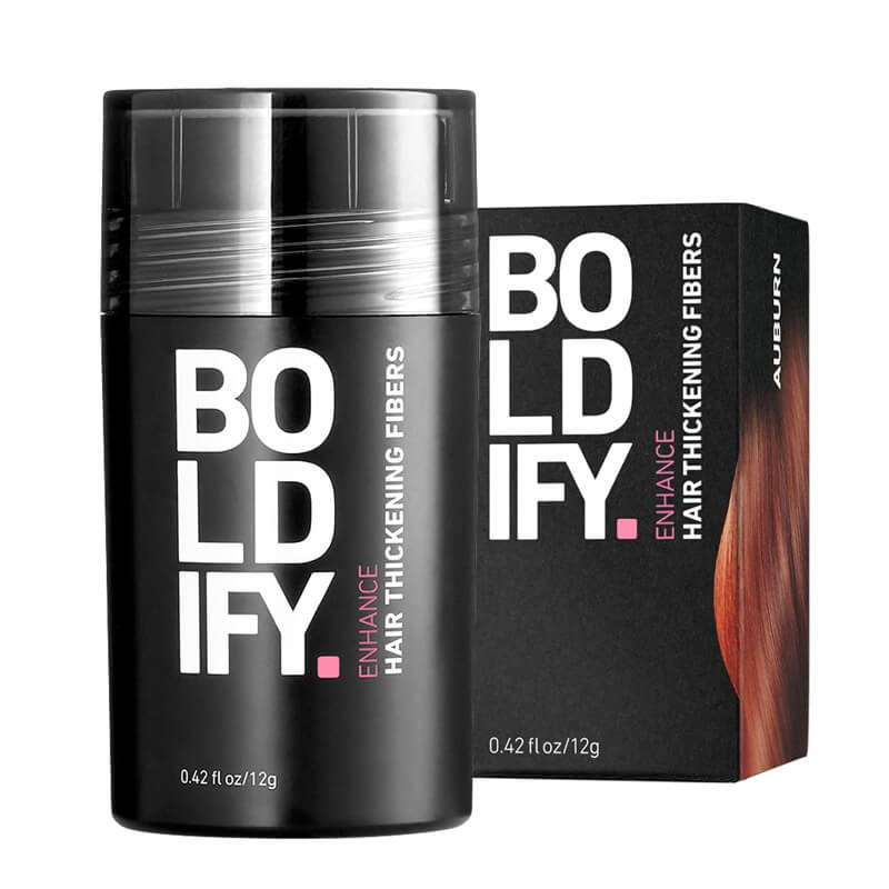 Boldify Hair Thickening Fibers 12g - Auburn