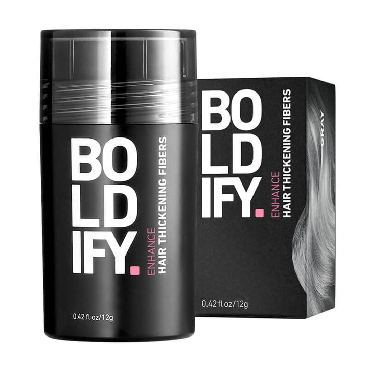 Boldify Hair Thickening Fibers 12g - Gray