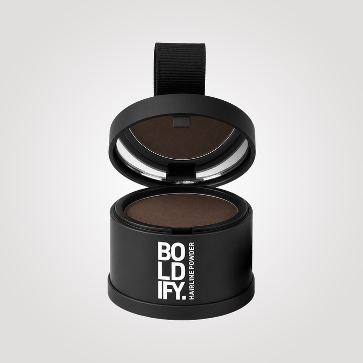 Boldify Hairline Powder 4g – Instant Hair Thickening Cover for Thinning Hairline, Temples & Beard – 48H Hold, Sweat-Resistant