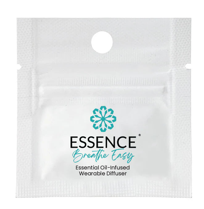 Essence essential oil-infused wearable diffuser packaging on a white background