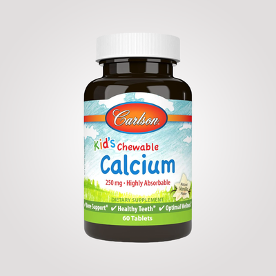 CARLSON FOR KIDS CALCIUM CHEW 60 TAB
