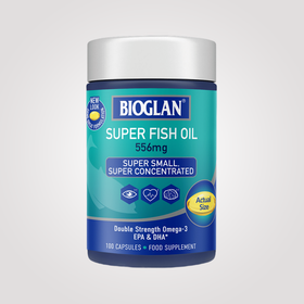 Bioglan Super Fish Oil Omega-3 Small Capsules - 100 Capsules