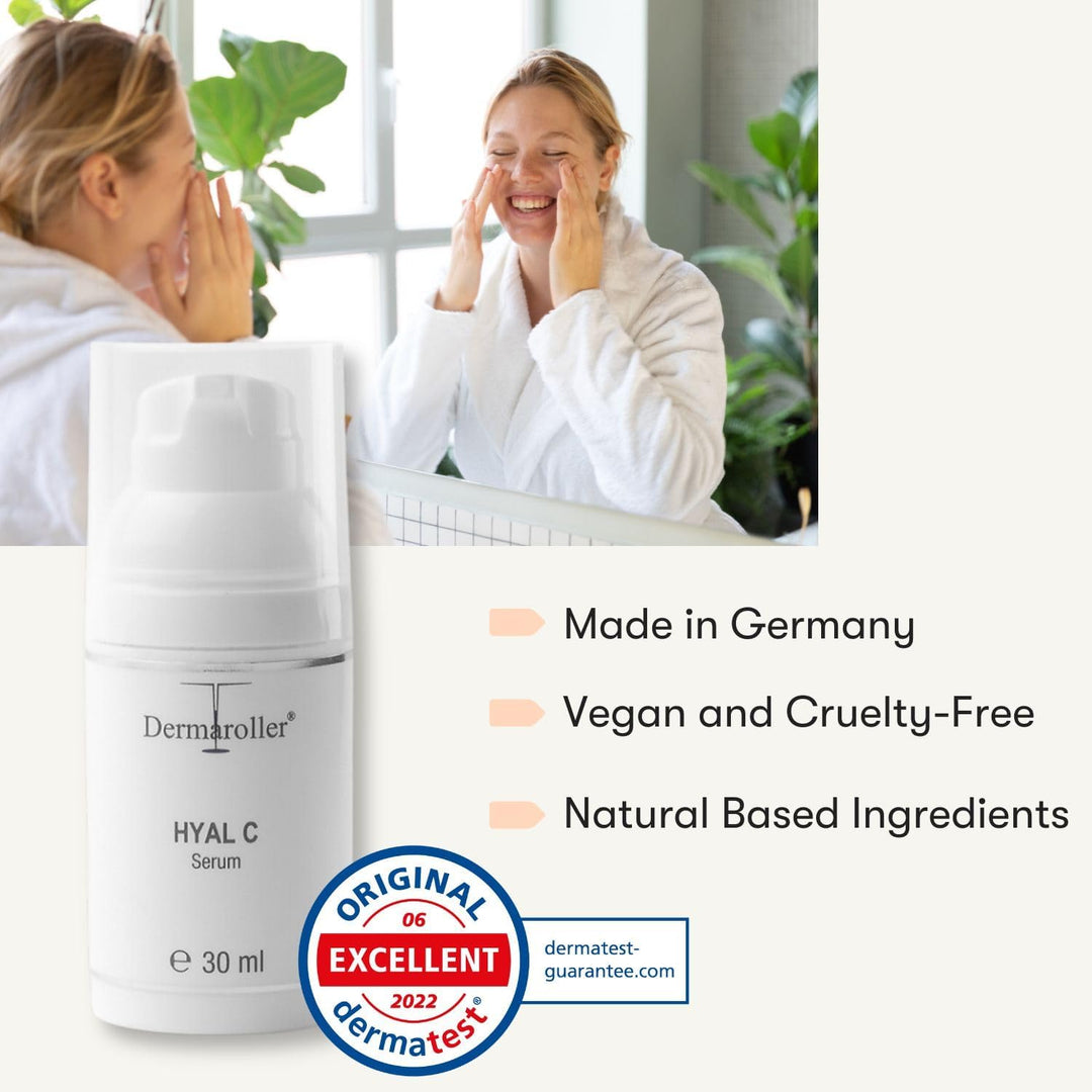 Dermaroller New Natural Line Hyal C Serum 30ml - Vegan And Cruelty Free