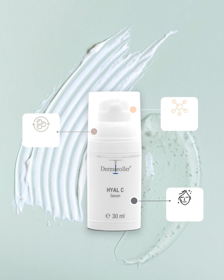 Dermaroller New Natural Line Hyal C Serum 30ml - Strengthens Skin Resilience