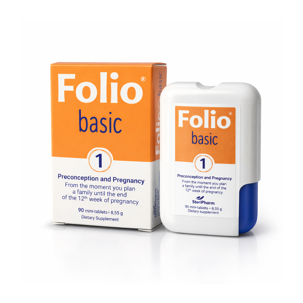 Folio 1 Basic Preconception and Pregnancy Supplement 90 Mini Tablets
