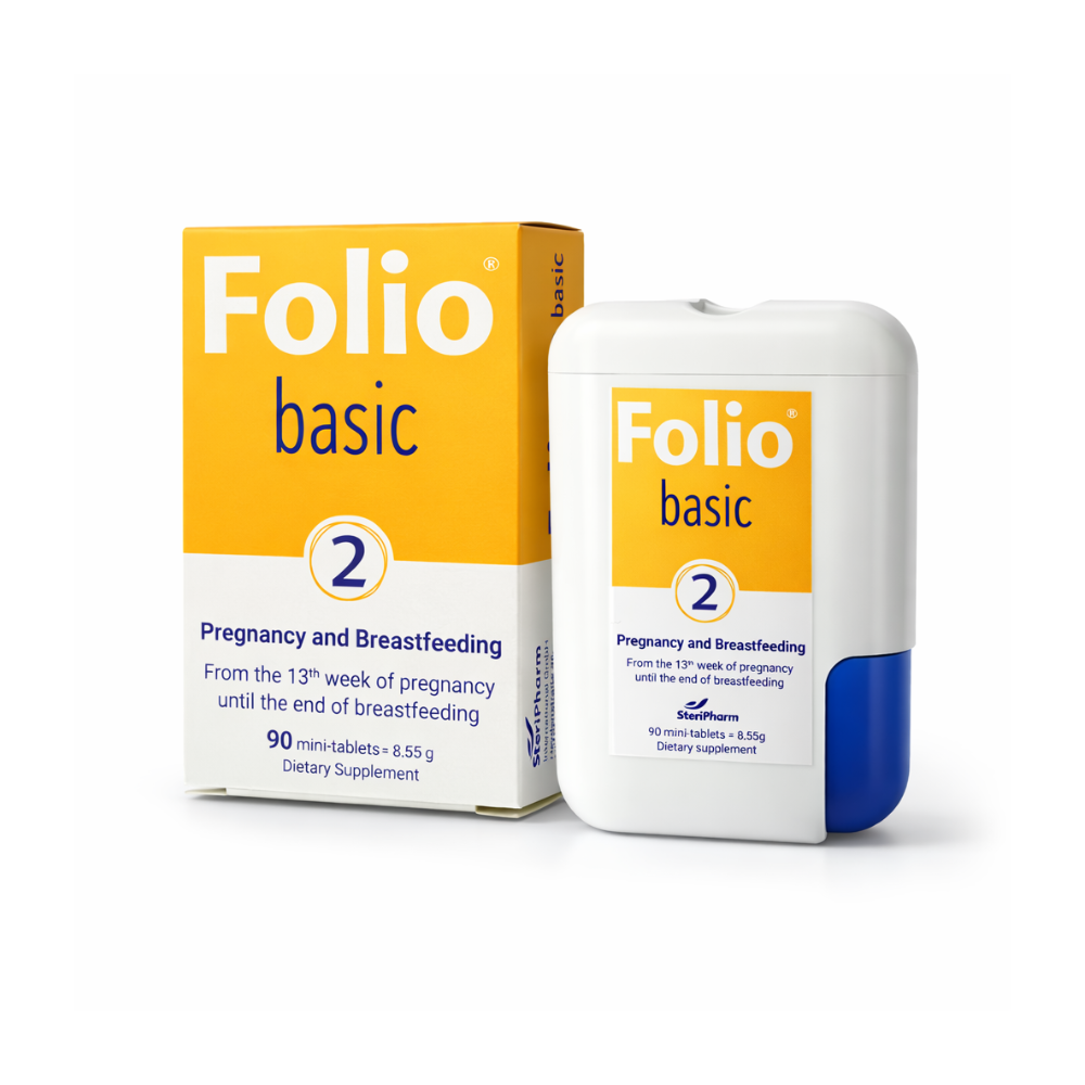 Folio 2 Basic Pregnancy and Breastfeeding Supplement 90 Mini Tablets