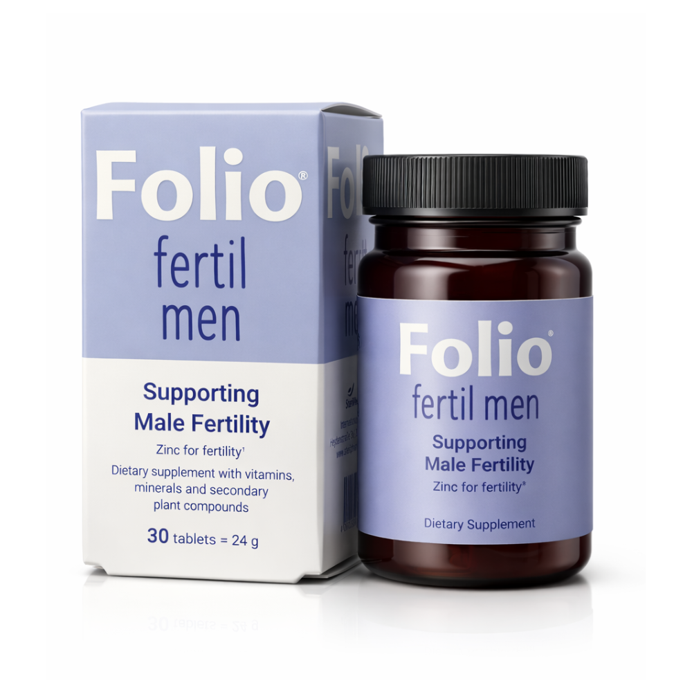 Folio Fertil Men Male Fertility Support Dietary Supplement