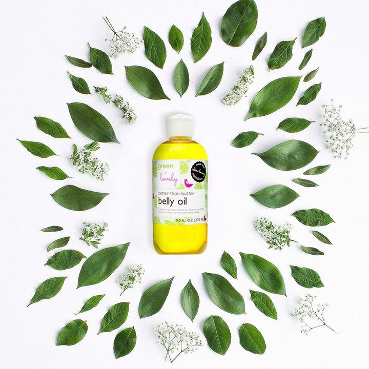 Green and Lovely Better than Butter Pregnancy Belly Oil 270ml - Sweet Almond Oil