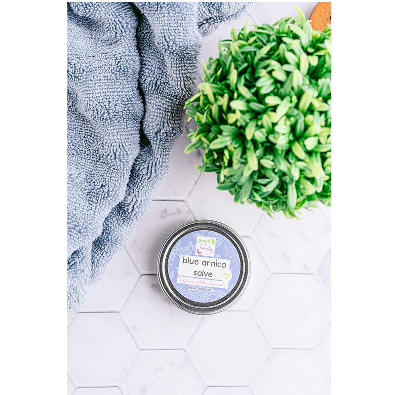 Green and Lovely Blue Arnica Salve Body Balm 57g - Hemp Oil Body Balm