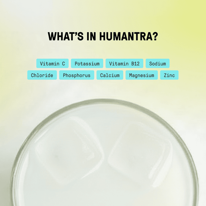 مسحوق الإلكتروليتات من هيومانترا – لايم الهمالايا | 20 كيسًا