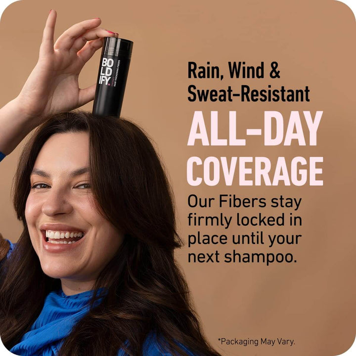 Boldify Hair Thickening Fibers 28g - All Day Coverage