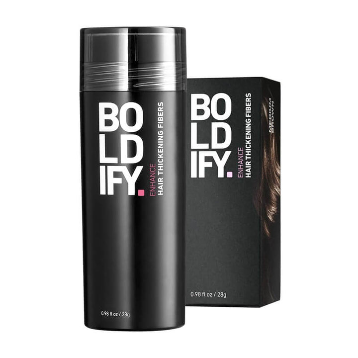 Boldify Hair Thickening Fibers 28g - Medium Brown
