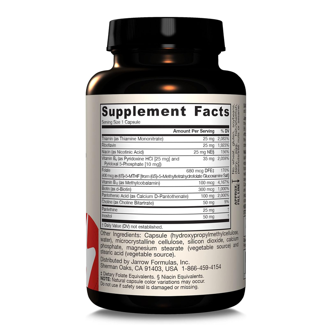 Jarrow Formulas B-Right Capsules 100 Capsules - Supplement Facts