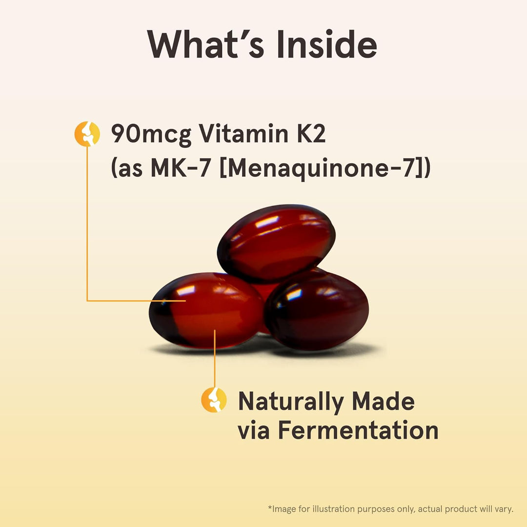 Jarrow Formulas MK-7 60 Softgels - Whats Inside