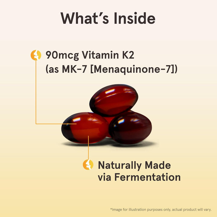 Jarrow Formulas MK-7 60 Softgels - Whats Inside