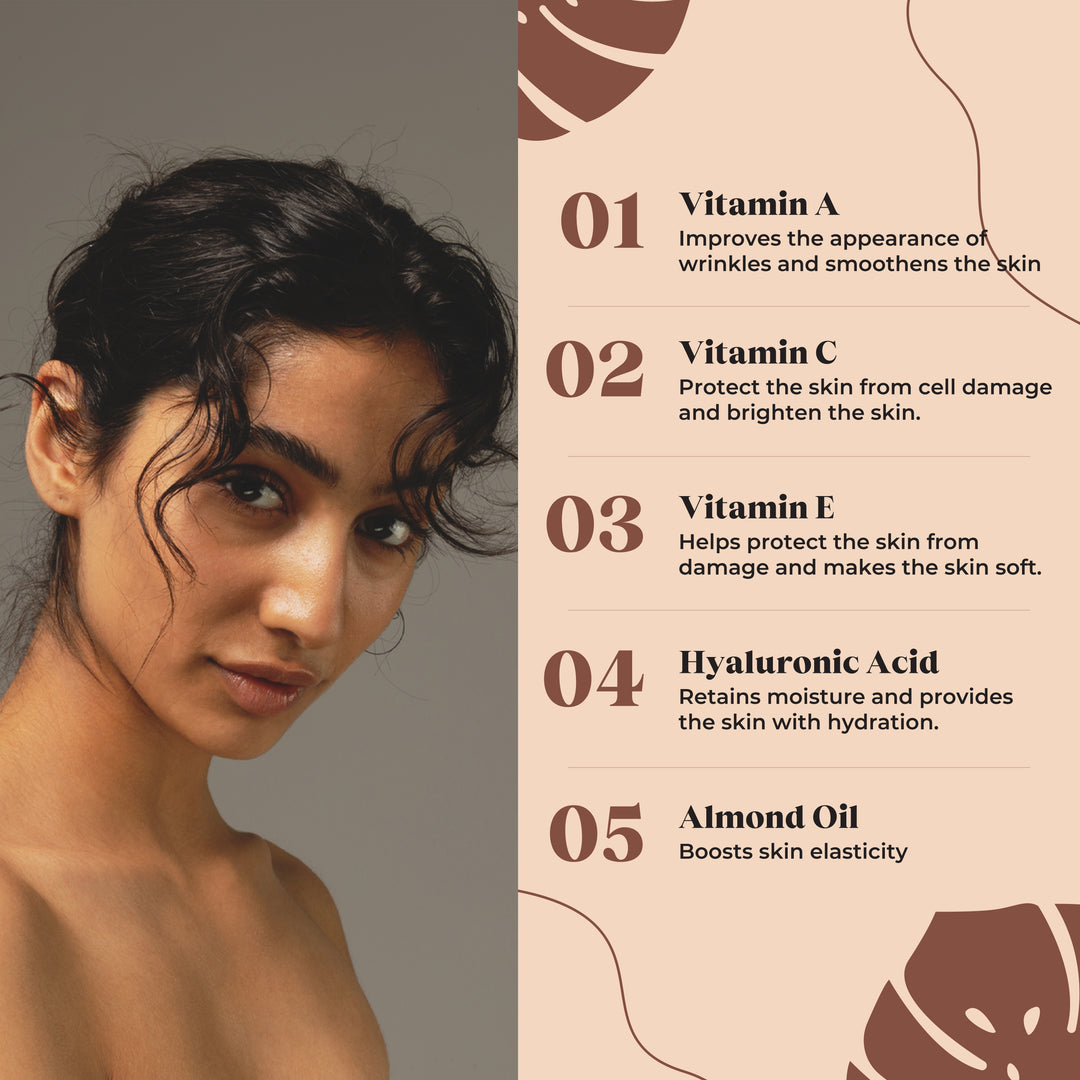 Dermaroller New Natural Line Moisturizer Ace 50ml - With Vitamin A, C and E