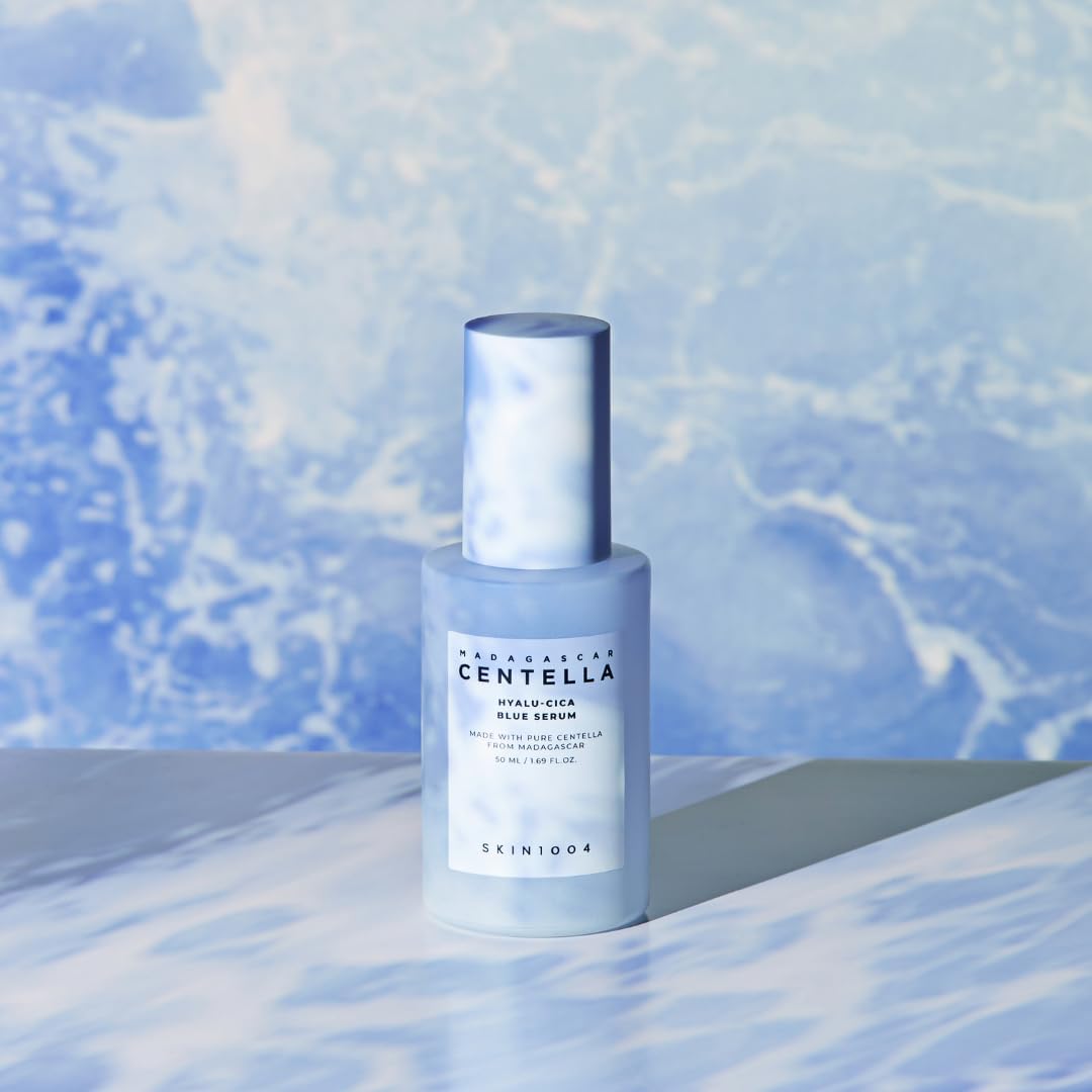 SKIN1004 Hyalu-Cica Blue Serum 50ml - Brightening And Moisturization