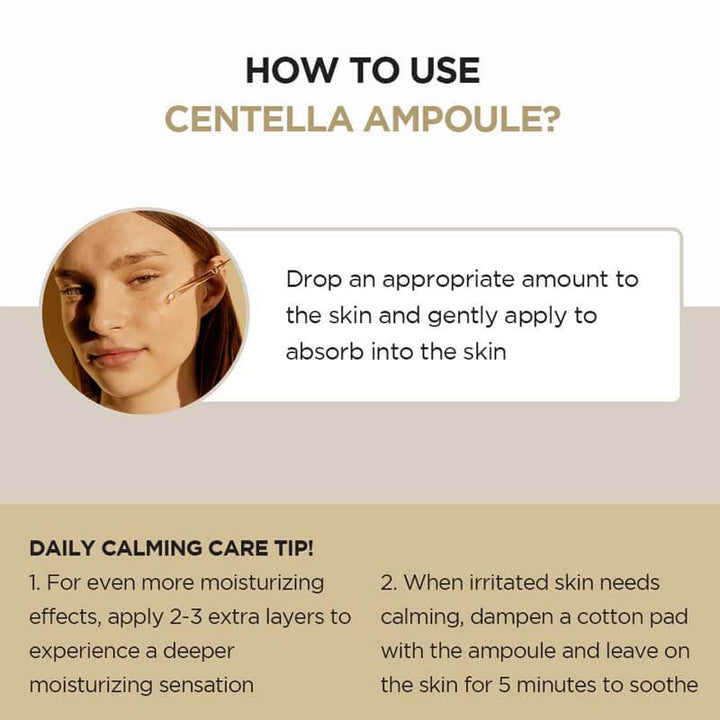 SKIN1004 Centella Madagascar Ampoule 100ml - How To Use