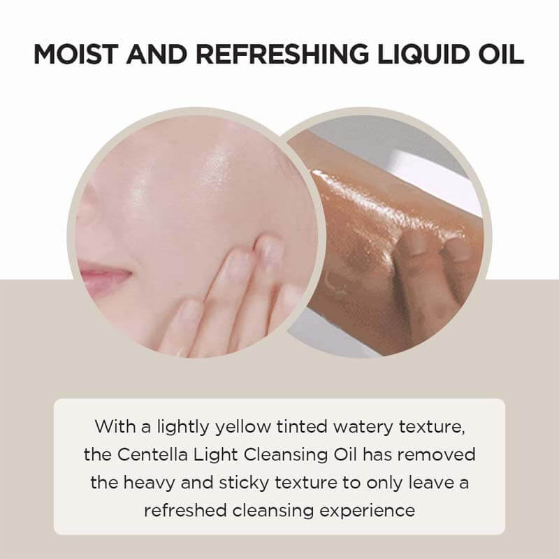 SKIN1004 Centella Madagascar Light Cleansing Oil 200ml - Refreshing Liquid Oil