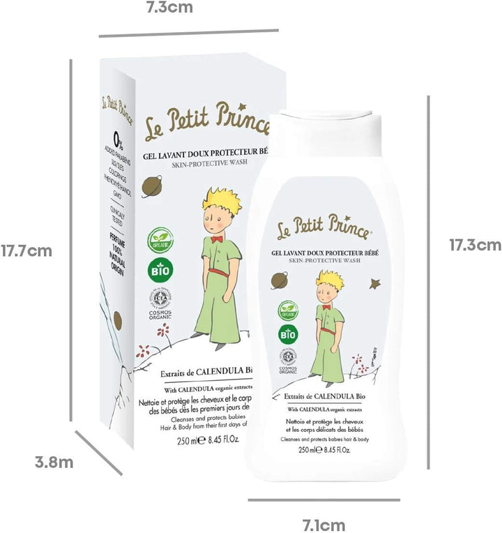 Natural Scent: Features a 100% natural perfume, giving a subtle, pleasant fragrance suitable for delicate baby skin.
