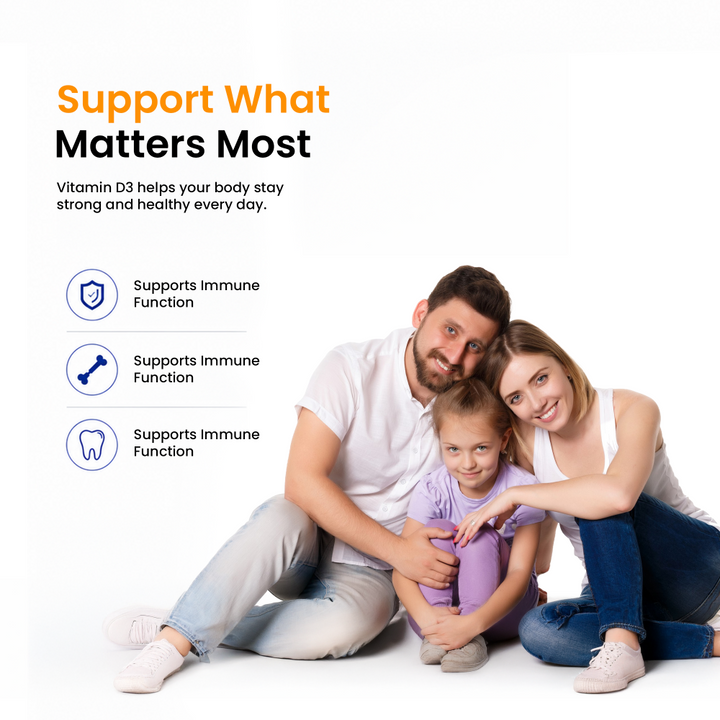 Bioglan Vitamin D3 1000 IU VitaGummies - 60 Soft Gummies