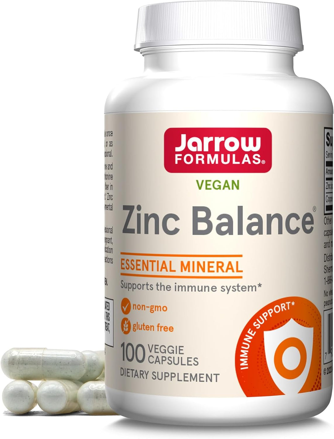 Jarrow Formulas Zinc Balance 100 Capsules - Essential Mineral
