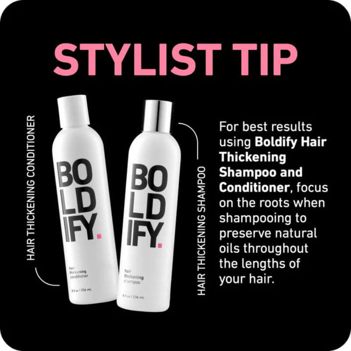 Boldify Hair Thickening Shampoo 236ml - Stylist Tip