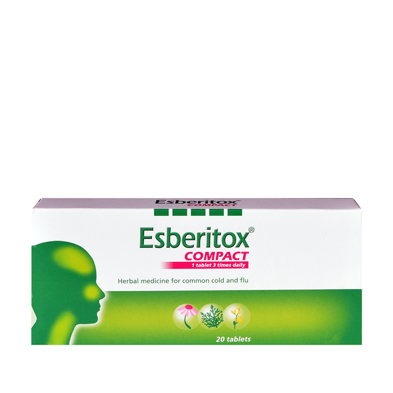 Esberitox - Compact, Shorten Common Cold - 20 Tablets