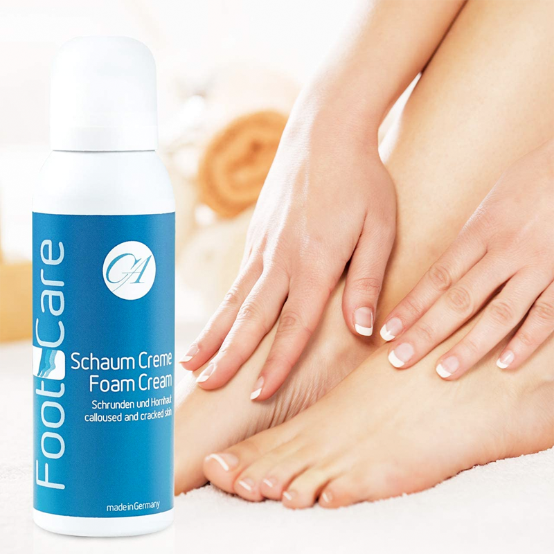 Care Active Foam Cream for Calloused and Cracked Skin 125ml - Promotes Skin Regeneration